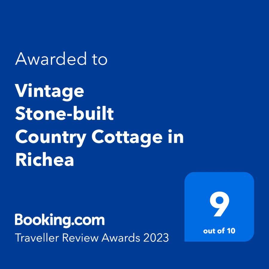 Vintage Stone-Built Country Cottage In Richea Kouloureika Exterior foto